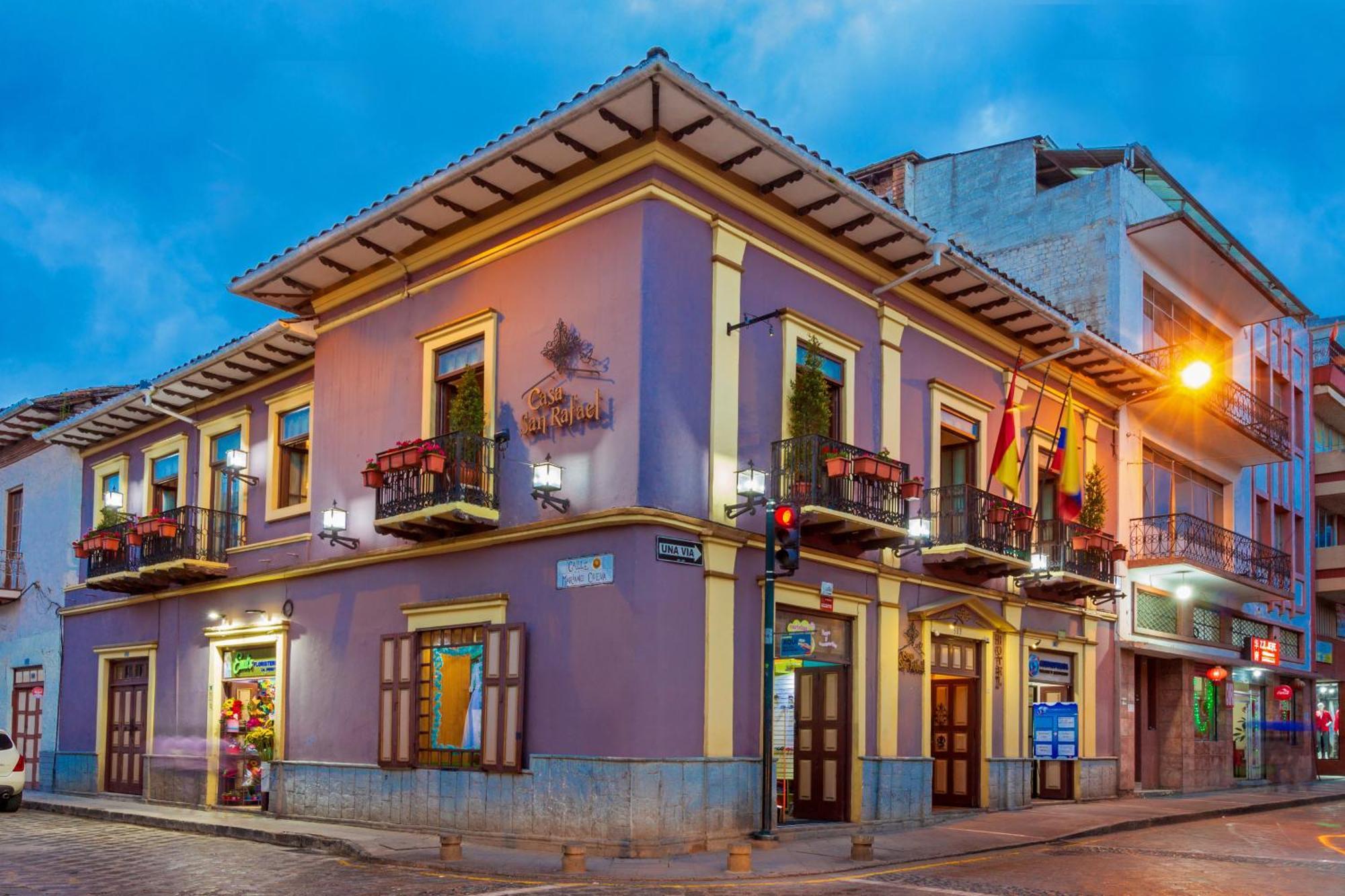 Hotel Casa San Rafael Cuenca Bagian luar foto